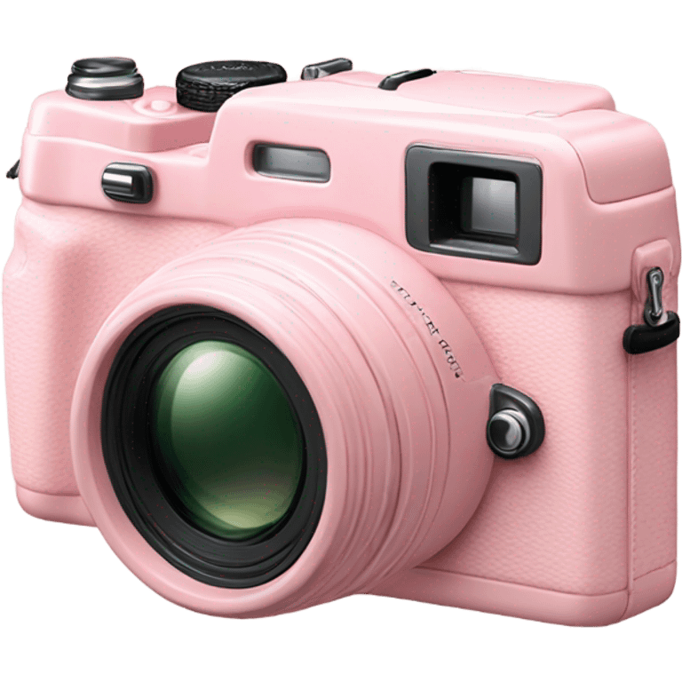 Light pink fujifilm camera emoji