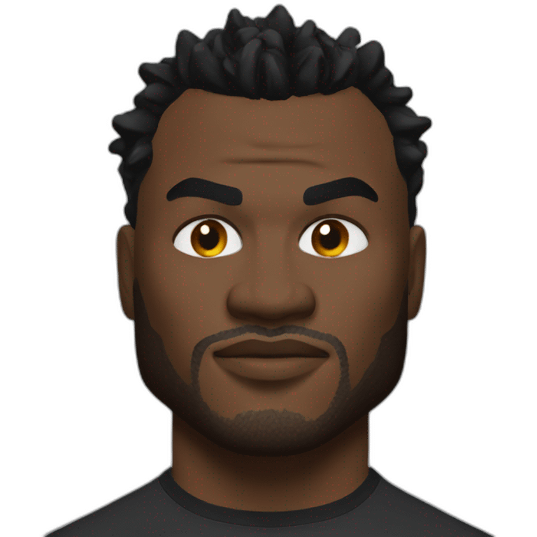 Francis Ngannou emoji