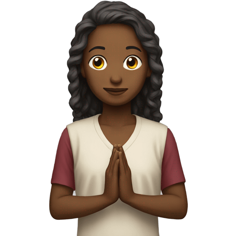 Prayer emoji