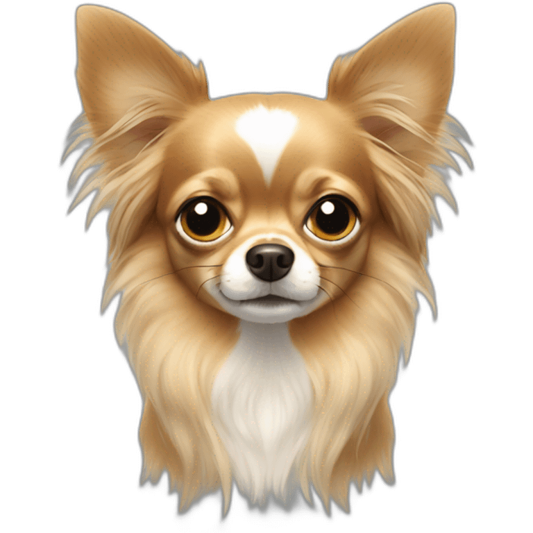 long-hair chihuahua emoji