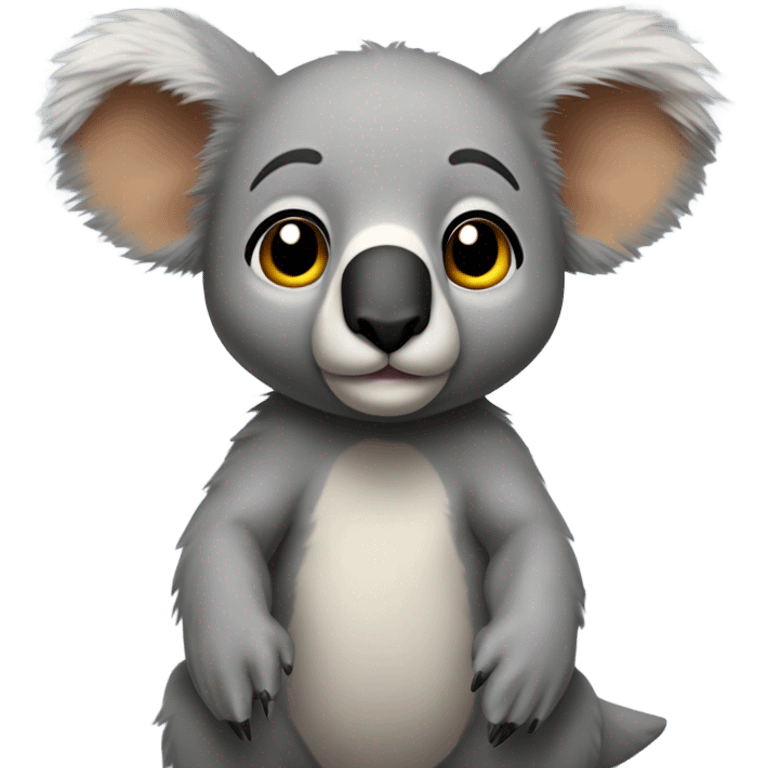 Koala and kangaroo mix emoji