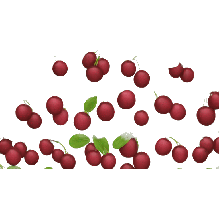 Cranberry  emoji