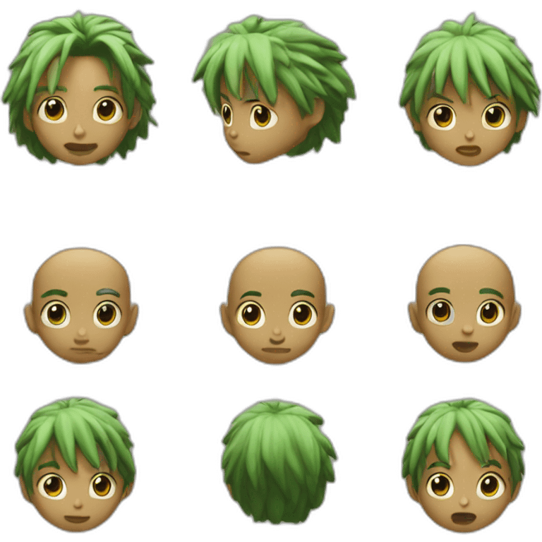 Kirua et Gon emoji