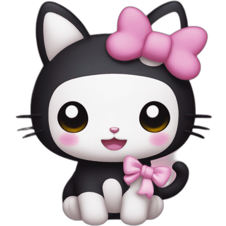 Kuromi Sanrio emoji