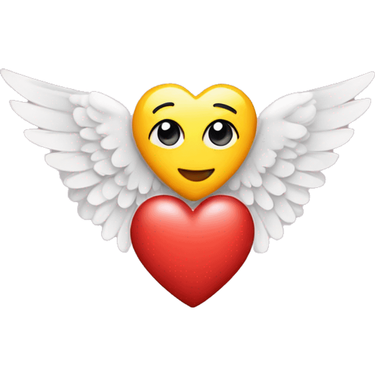 Heart with wings  emoji