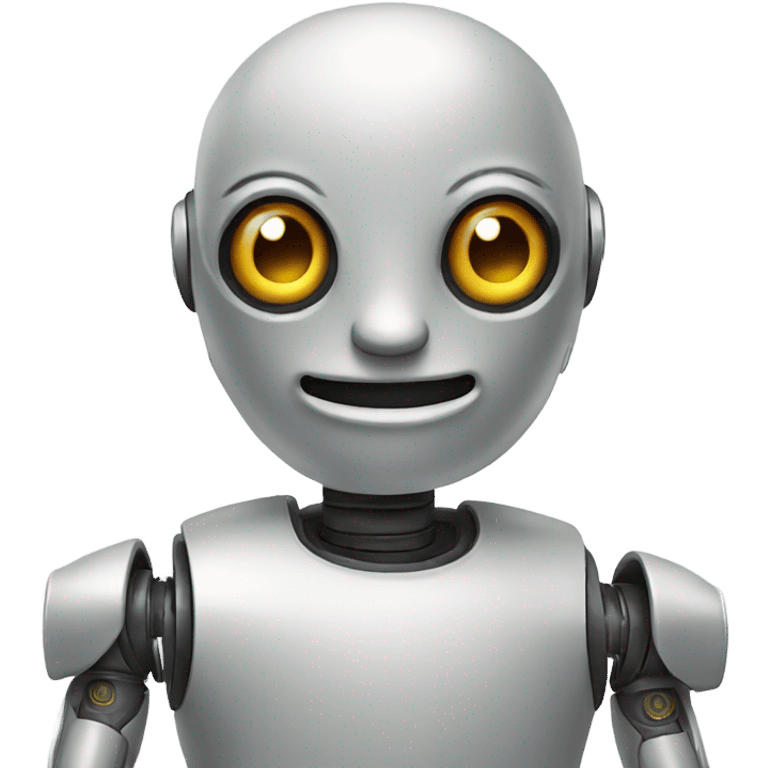 happy robot emoji