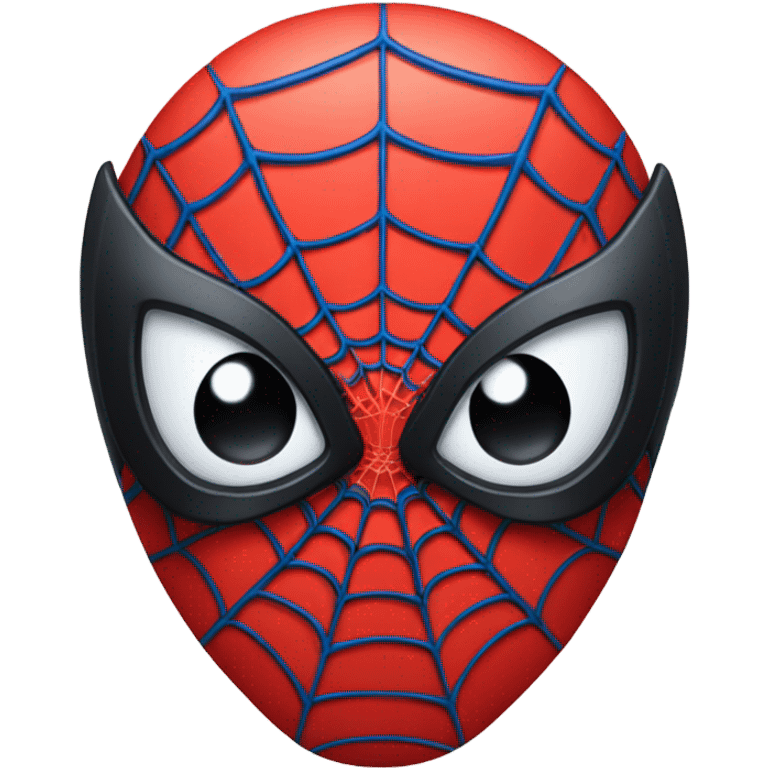 Spiderman face emoji