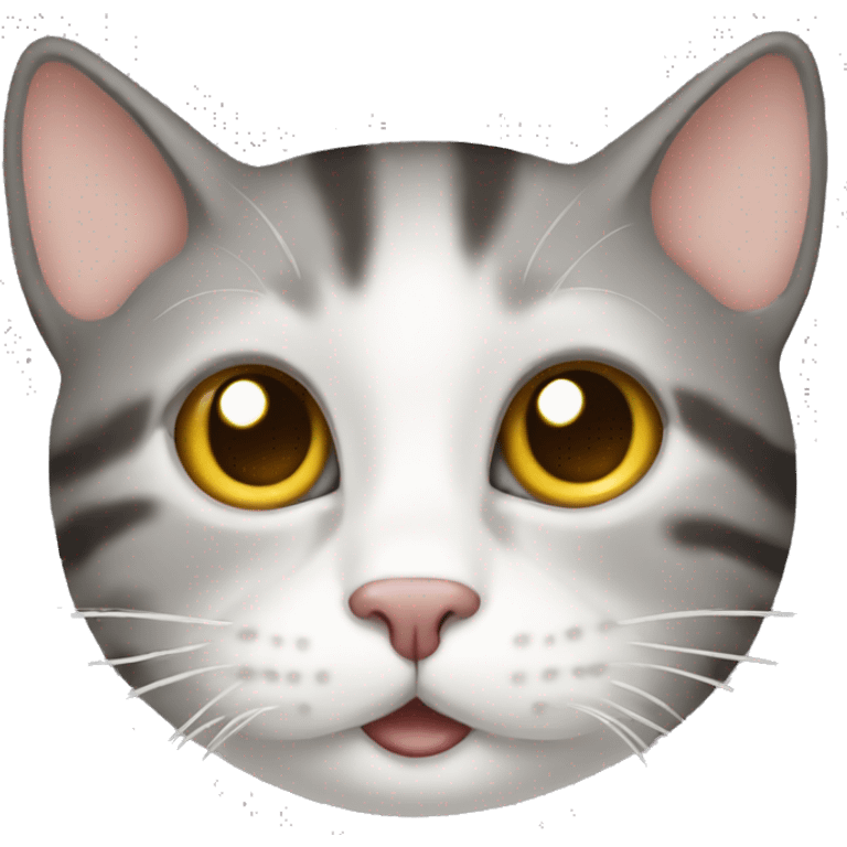 cat with milk dripping from whiskers emoji