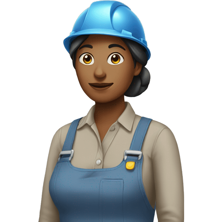 worker woman emoji