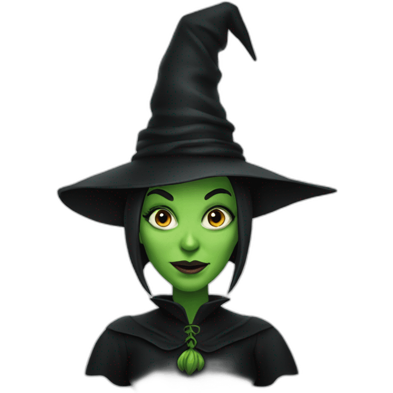 Wicked witch emoji