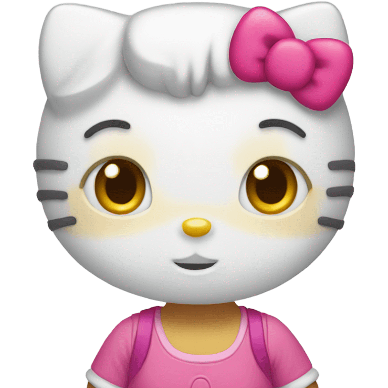 Hello kitty emoji