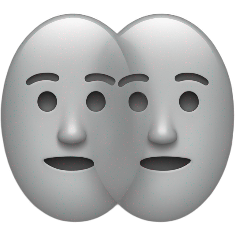 Two ellipses emoji