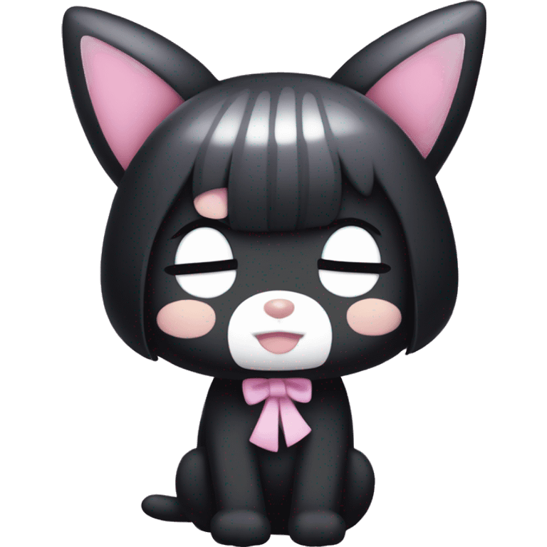 Kuromi from sanrio emoji