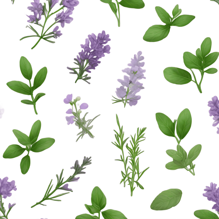 Herb flowers  emoji