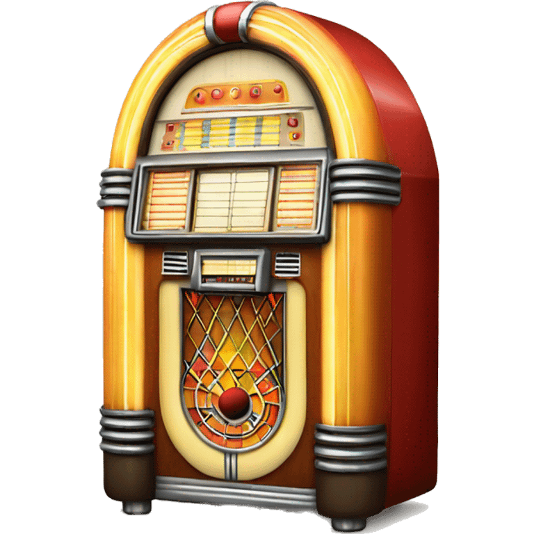 retro style jukebox emoji