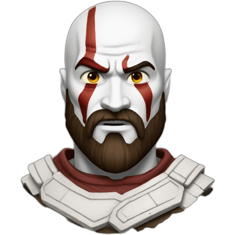 kratos full white emoji