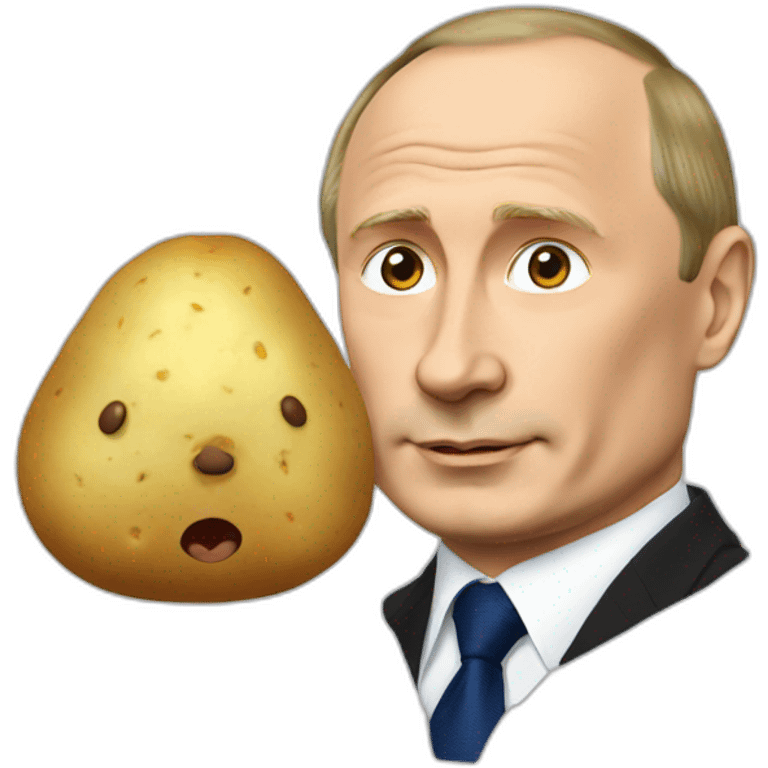 putin and potato emoji