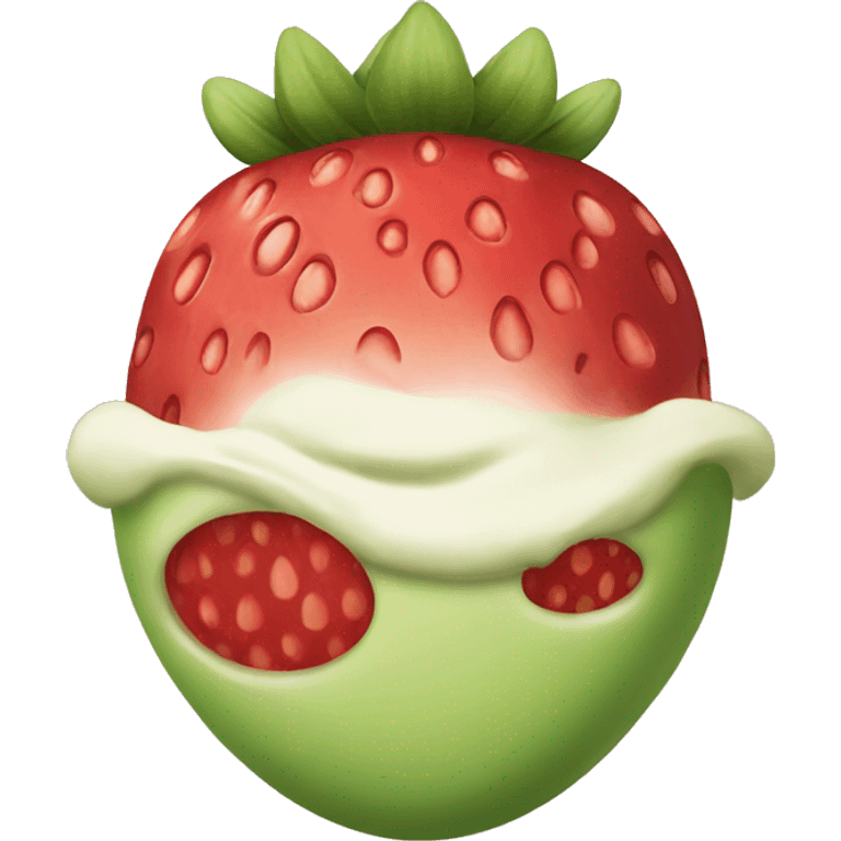 matcha strawberry emoji