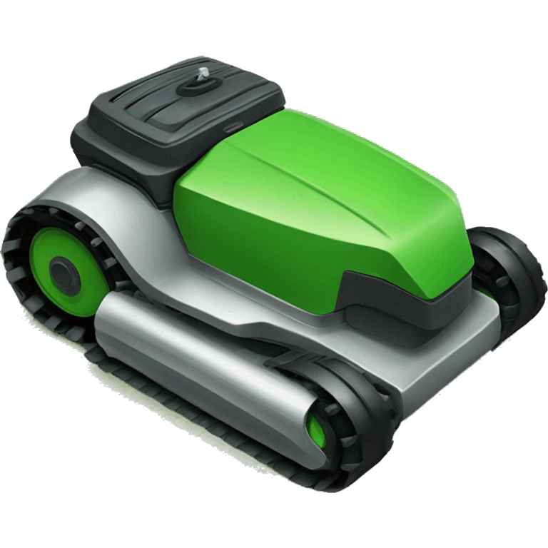 Robotic lawn mowers emoji