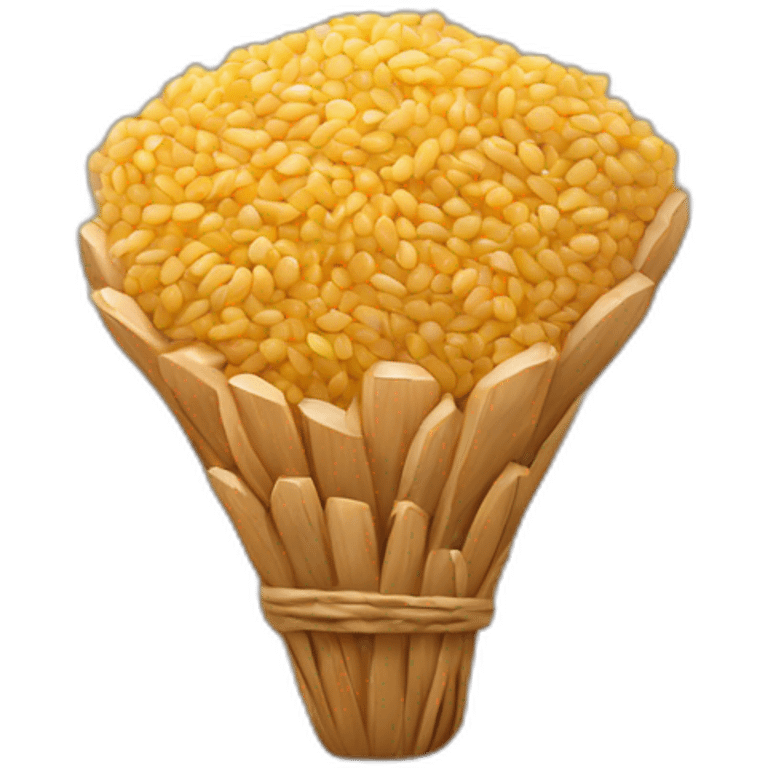 a handful of grains emoji