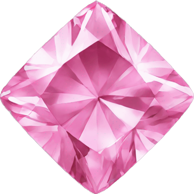 Pink diamonds emoji