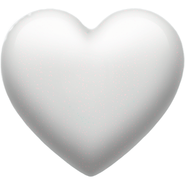 Tiny white heart emoji