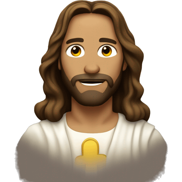 jesus as pop superstar emoji