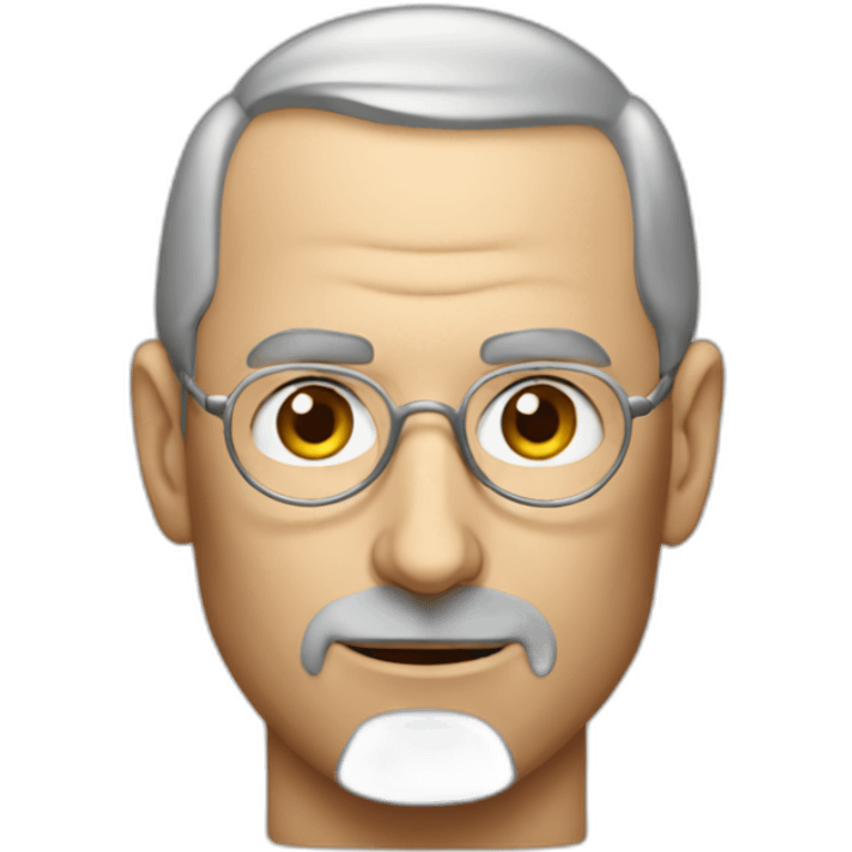 steve jobs head emoji emoji