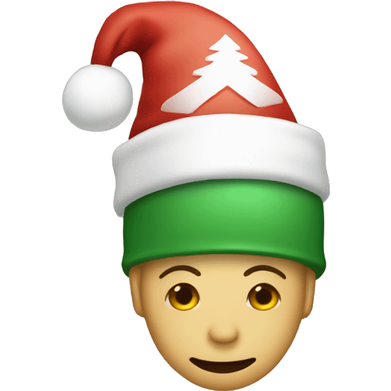 Christmas hat emoji