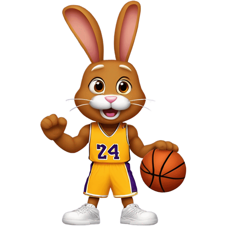 Ginger Bunny Kobe Bryant emoji