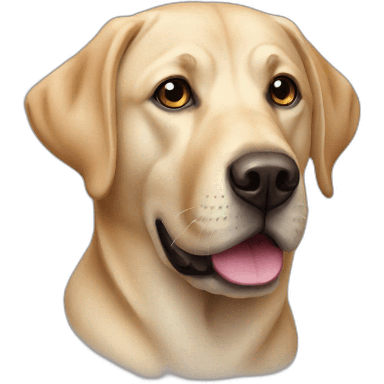 Labrador retrever emoji