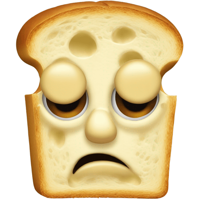 Angry garlic bread emoji