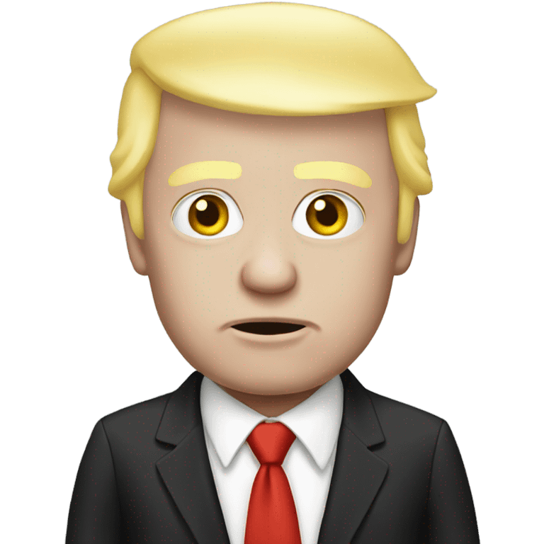 Trump but albino emoji