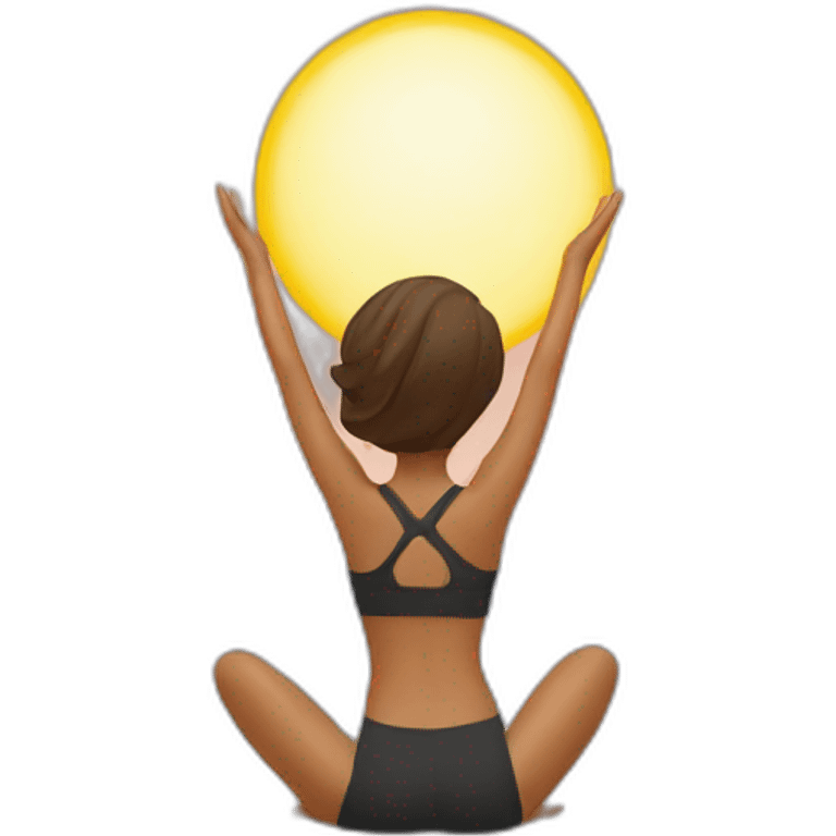 sun-salutation emoji