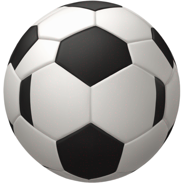 white soccer ball emoji