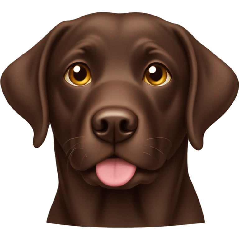 chocolate lab emoji