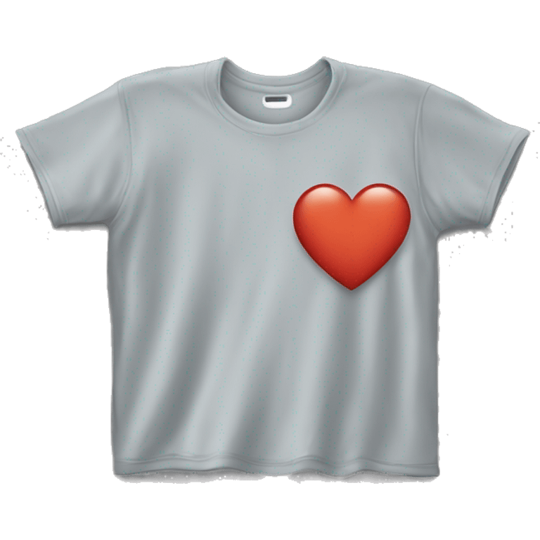 t-shirt with “I ❤️ SF” emoji