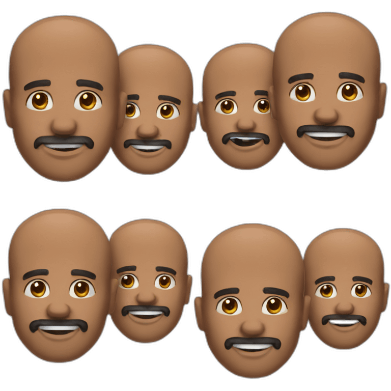 Steve Harvey head smiling emoji