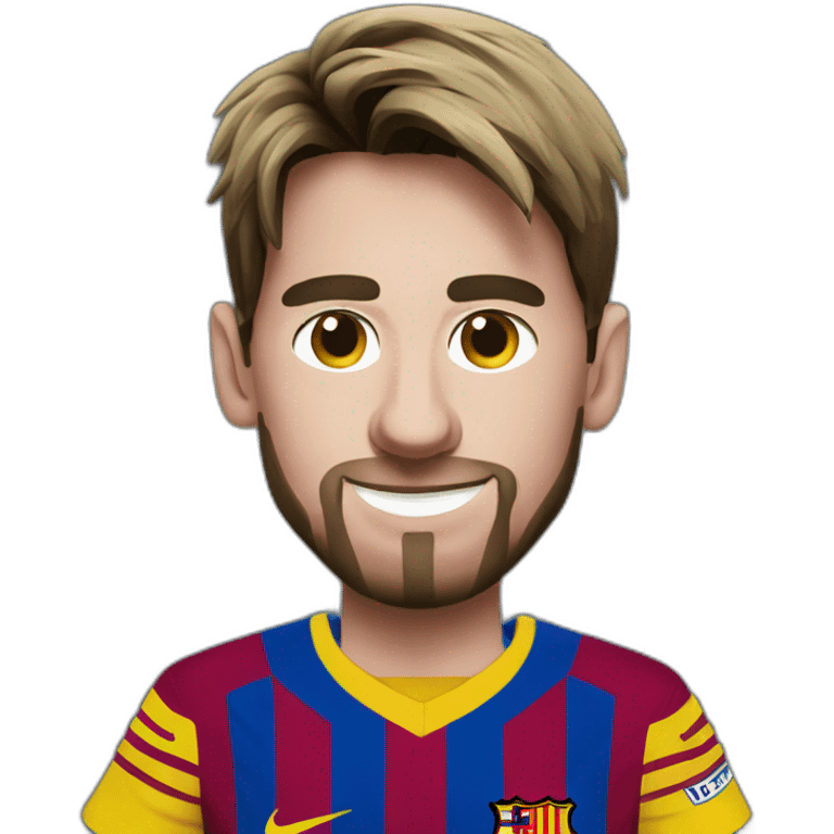 Messi barcelone emoji