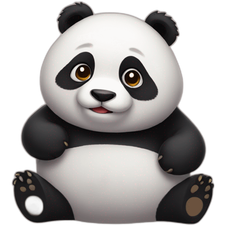 round smol panda emoji