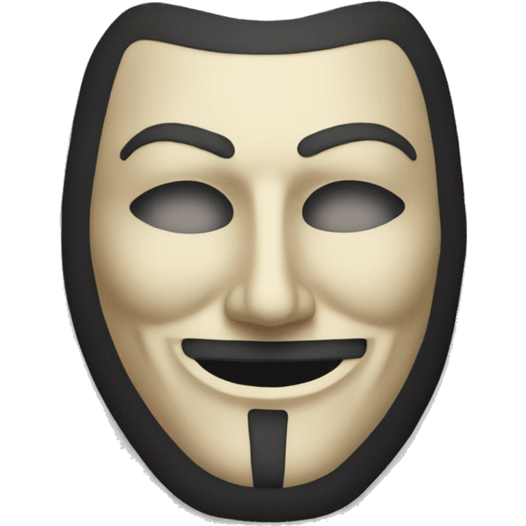 anonymous mask emoji