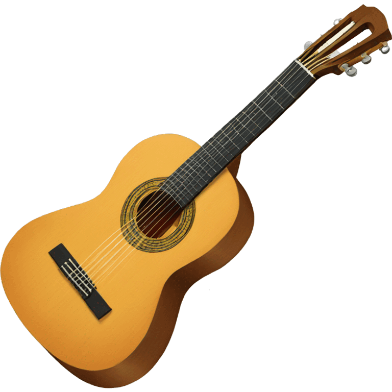 Classical guitar emoji