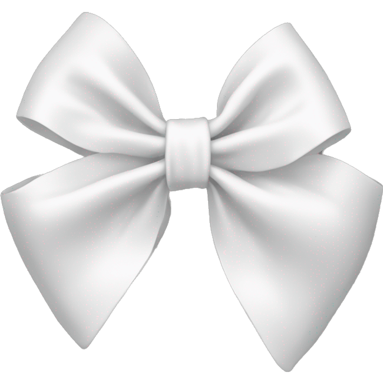 white bow emoji