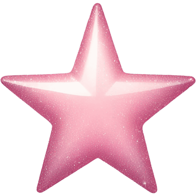 pale pink star sparkle emoji