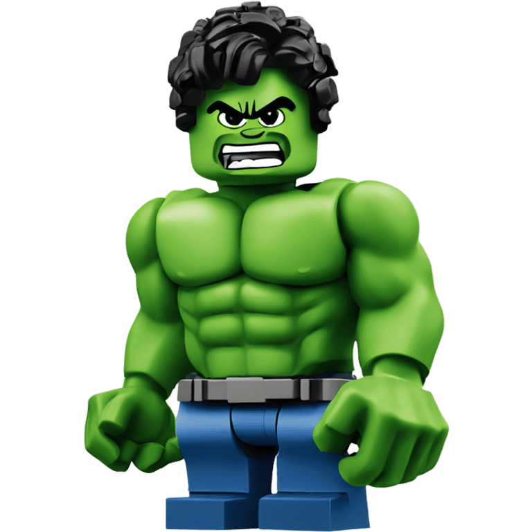 Lego incredible hulk emoji