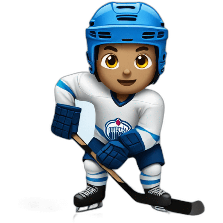 Ice hockey emoji