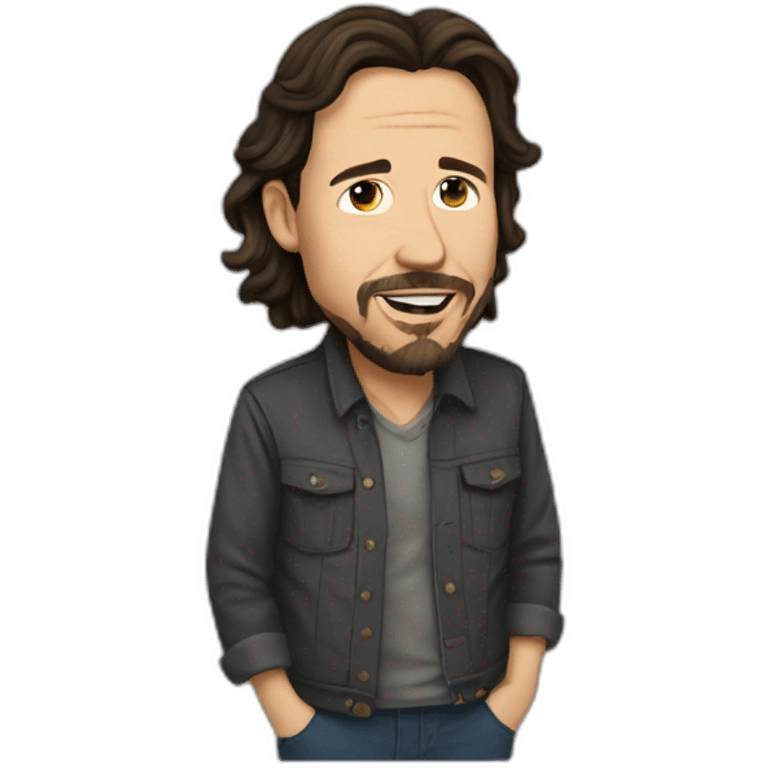 Pablo Iglesias big emoji