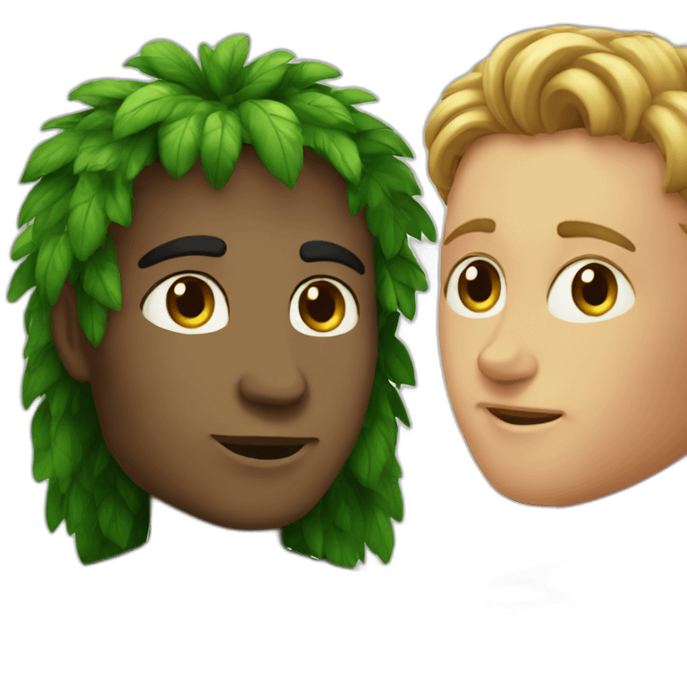 Adam and Eve emoji