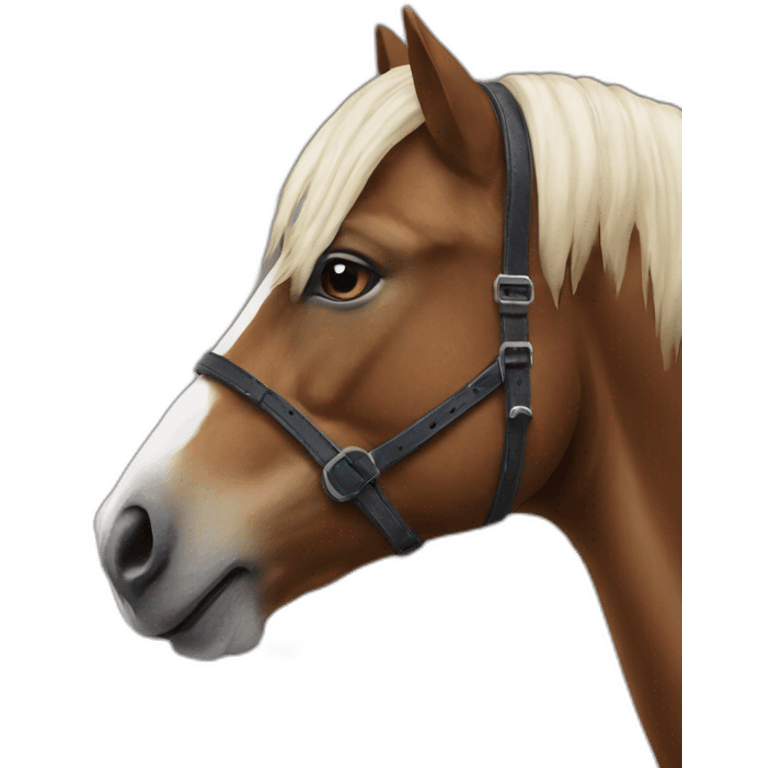 Chat sur un cheval emoji