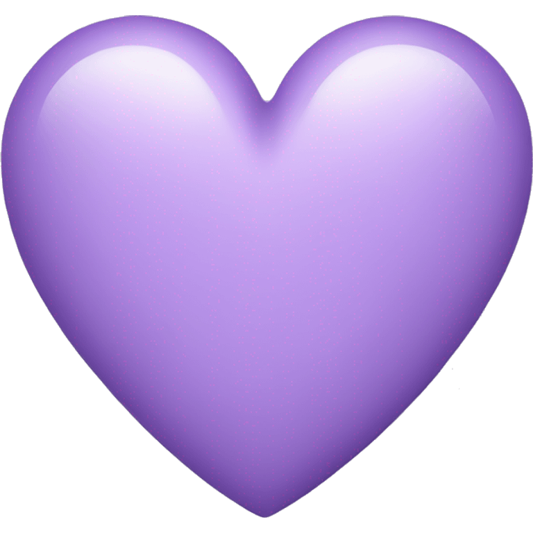 Light Purple Heart  emoji